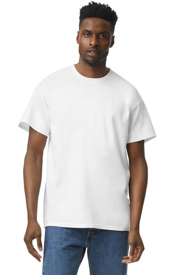 Single Logo - Gildan G500 Adult Heavy Cotton 5.3 oz. T-Shirt
