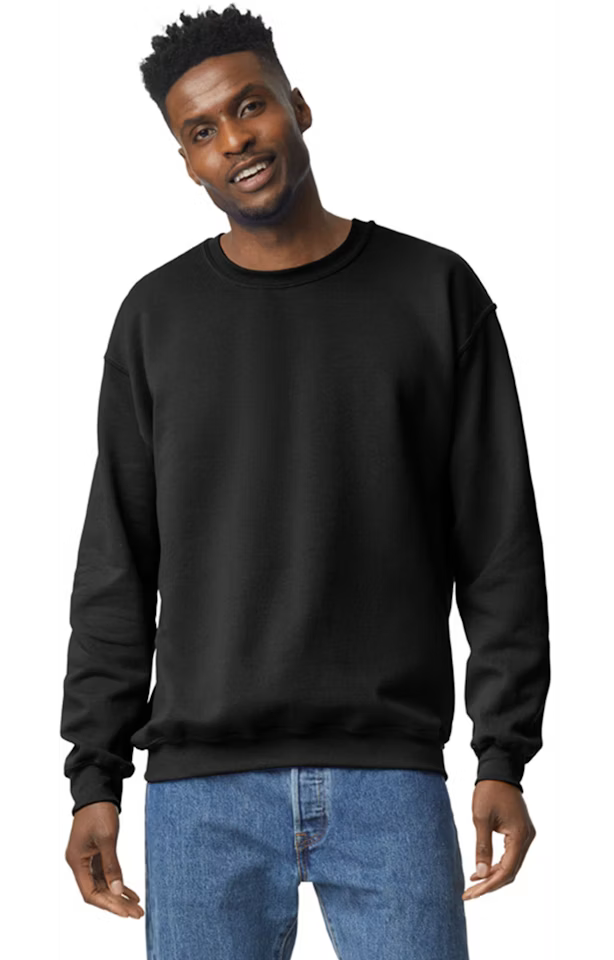 Single Logo- Gildan G180 Adult Heavy Blend 50/50 Fleece Crew
