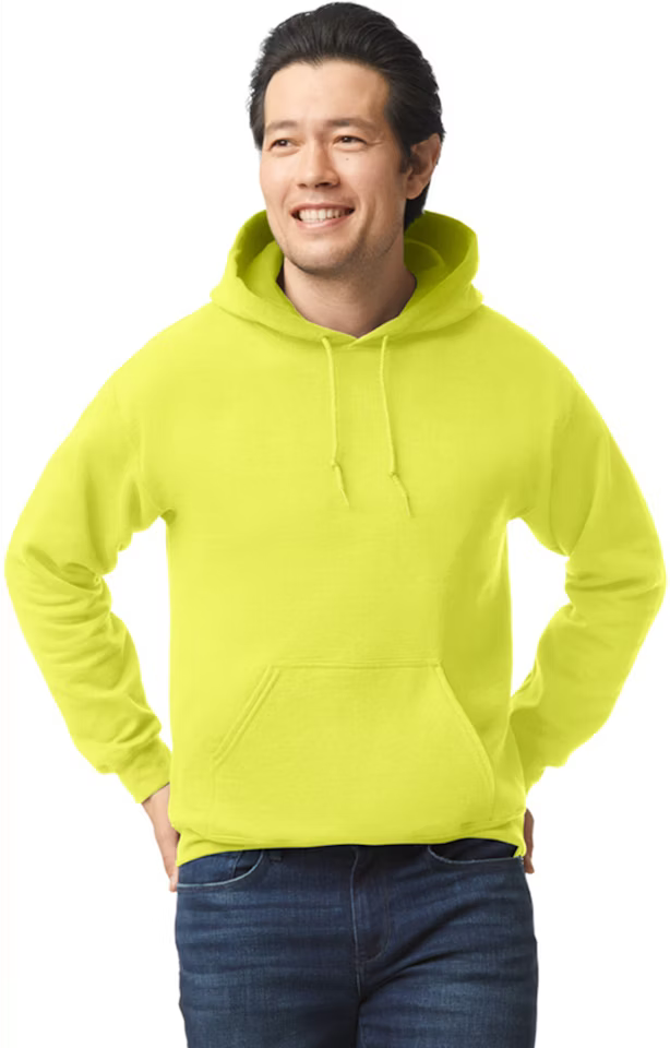 Single Logo - Gildan G185 Adult Heavy Blend 50/50 Hooded Sweatshirt