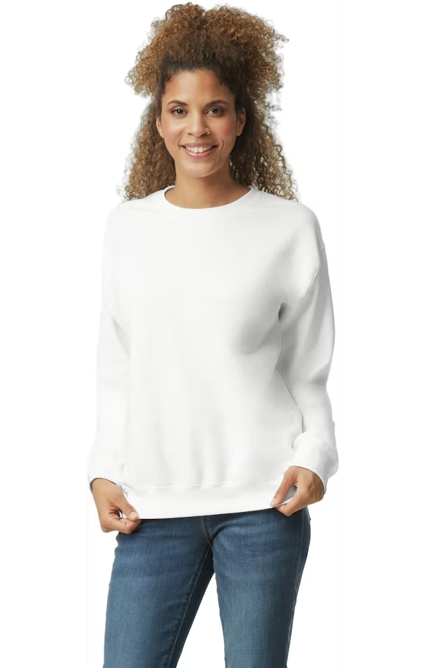 Single Logo- Gildan G180 Adult Heavy Blend 50/50 Fleece Crew