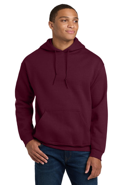 Double Logo - Gildan G185 Adult Heavy Blend 50/50 Hooded Sweatshirt