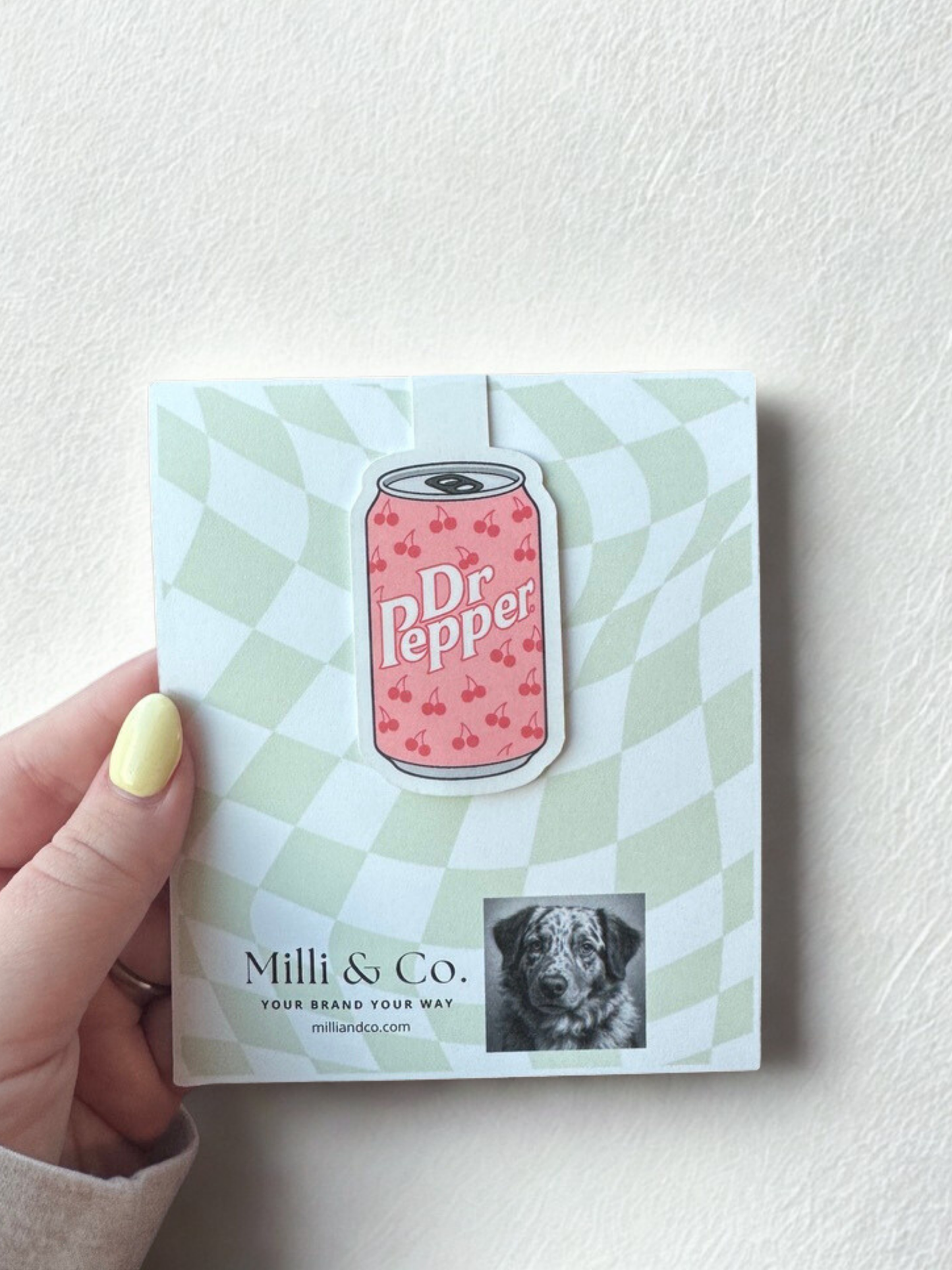 Magnetic Bookmark Pink Cherries | Dr Pepper Can | Trendy Bookmark