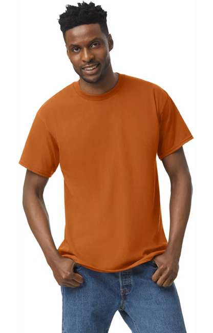 Single Logo - Gildan G500 Adult Heavy Cotton 5.3 oz. T-Shirt