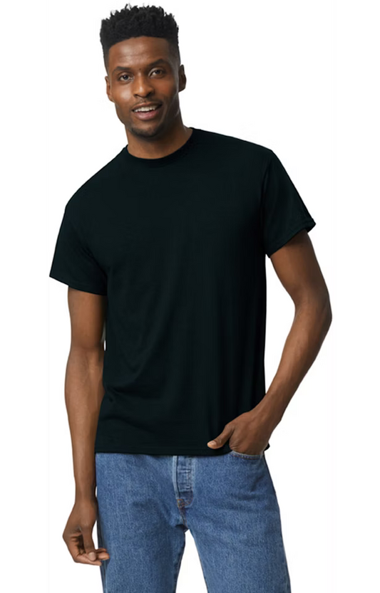 Single Logo - Gildan 6800 Adult 50/50 T-Shirt
