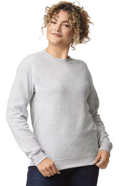 Single Logo- Gildan G180 Adult Heavy Blend 50/50 Fleece Crew