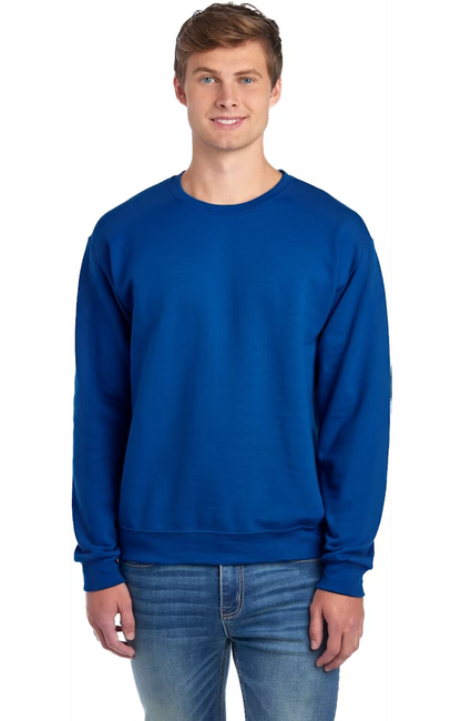 Single Logo - Jerzees 562 Adult Fleece Crew