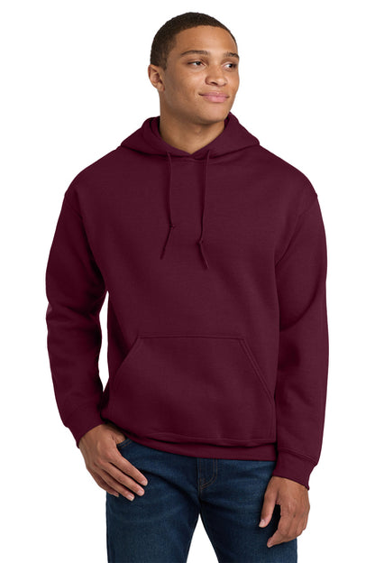 Single Logo - Gildan G185 Adult Heavy Blend 50/50 Hooded Sweatshirt