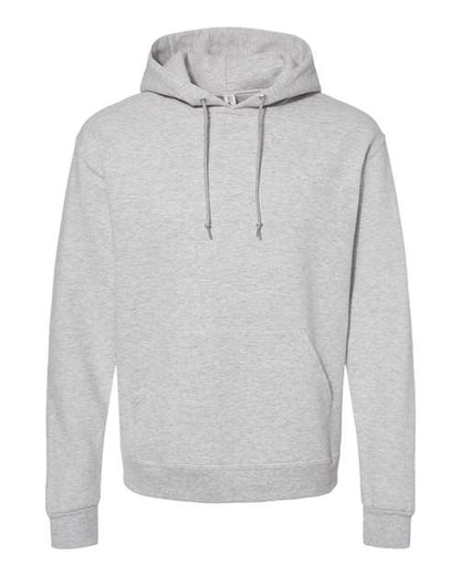 Single Logo Hoodie - Jerzees 996 Adult Fleece Pullover Hooded Sweatshirt